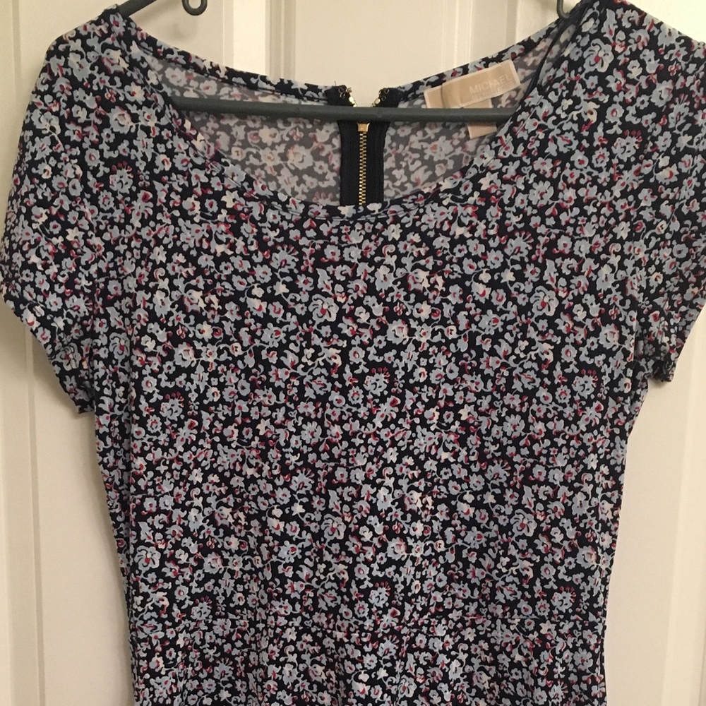Michael Kors floral skater dress, szM